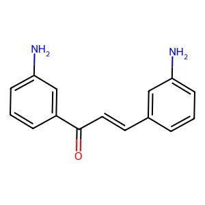 2-Propen-1-one, 1,3-bis(3-aminophenyl)- structure