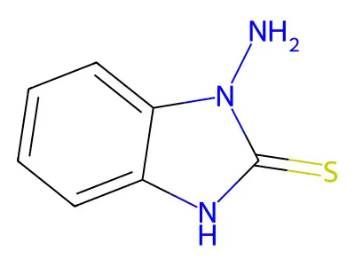 3-amino-1H-benzimidazole-2-thione structure