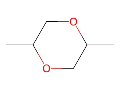 Dimethyl-1,4-dioxane structure
