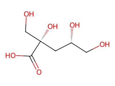 beta-Glucoisosaccharinic acid structure