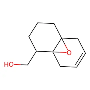 (11-Oxa-tricyclo[4.4.1.0^1,6]undec-8-en-2-yl)-methanol structure