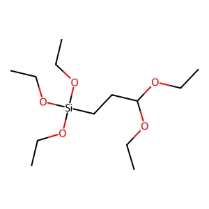 (3,3-Diethoxypropyl)triethoxysilane structure