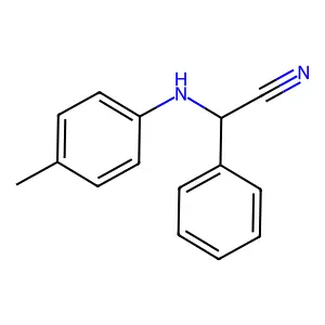 2-(4-Methylphenylamino)-2-phenylacetonitrile structure