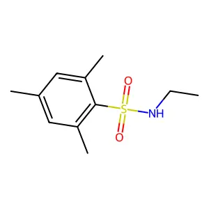 N-ethyl-2,4,6-trimethylbenzenesulfonamide structure