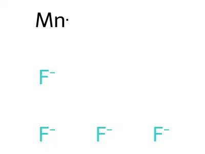 Manganese, tetrafluoro- structure