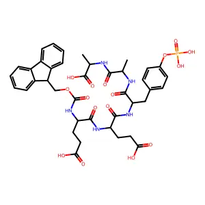 Fmoc-eey(P)AA structure