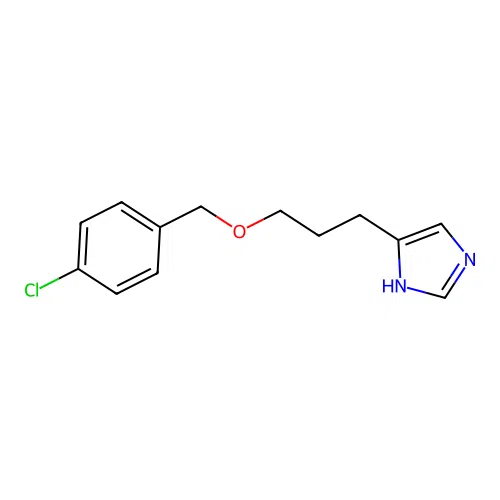 4-[3-(4-Chlorobenzyloxy)propyl]-1H-imidazole structure