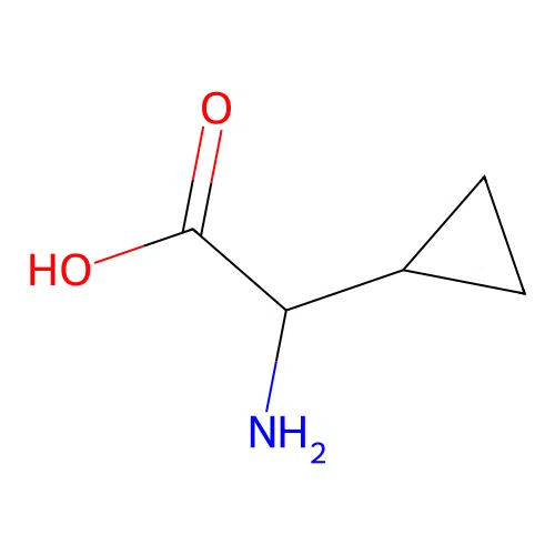 2-Amino-2-cyclopropylacetic acid structure