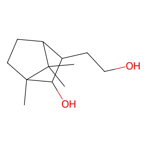 3-(2-Hydroxyethyl)-1,7,7-trimethylbicyclo[2.2.1]heptan-2-ol structure