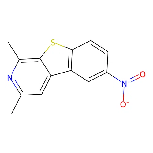 1,3-Dimethyl-6-nitrobenzo[4,5]thieno[2,3-c]pyridine structure