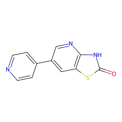 6-pyridin-4-yl-3H-[1,3]thiazolo[4,5-b]pyridin-2-one structure