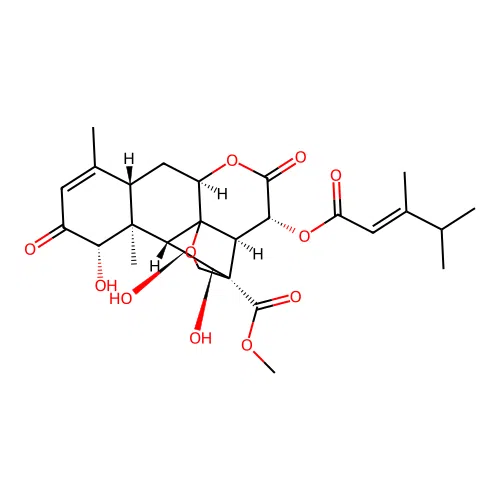 Bruceanol D structure