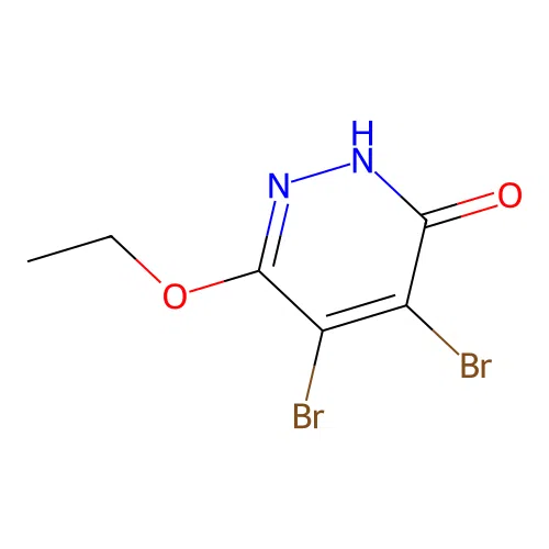 4,5-dibromo-3-ethoxy-1H-pyridazin-6-one structure