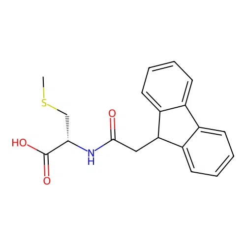 N-(9H-Fluoren-9-ylacetyl)-S-methylcysteine structure