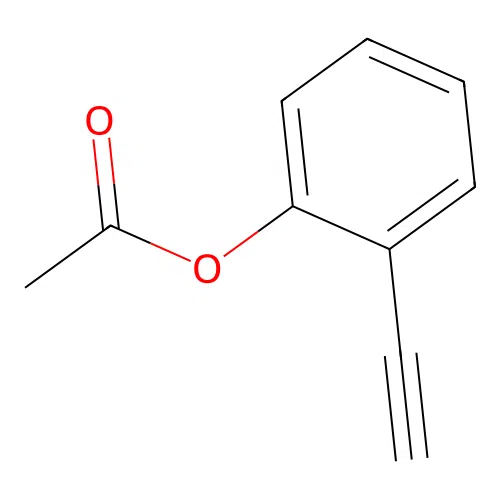 2-Ethynylphenyl acetate structure