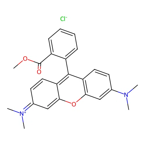 TMRM Chloride structure