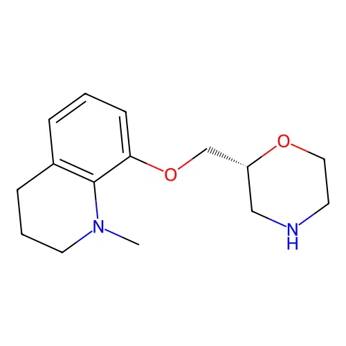 Dabelotine, (R)- structure