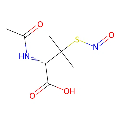 S-Nitroso-N-Acetylpenicillamine structure