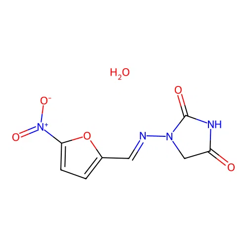 Nitrofurantoin Monohydrate structure