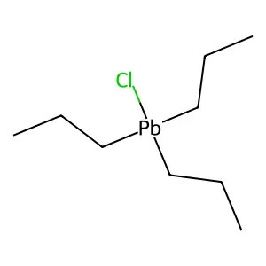 Chlorotripropylplumbane structure