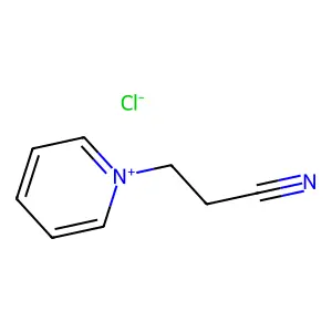 1-(2-Cyanoethyl)pyridin-1-ium chloride structure