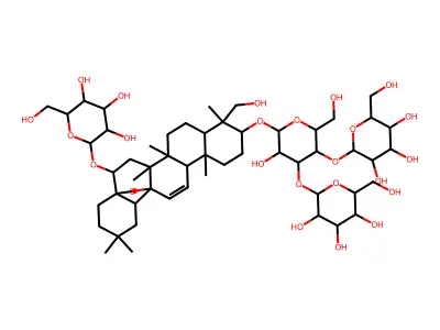 Clinoposaponin VIII structure