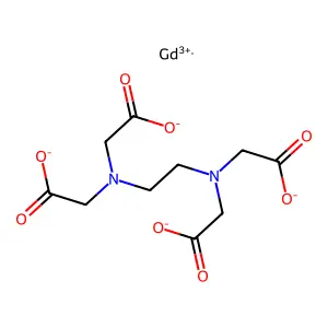Gadolinium edta structure