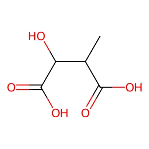 D-Erythro-3-Methylmalate structure