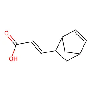 Norborn-5-en-2-ylacrylic acid structure