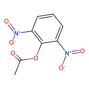 (2,6-Dinitrophenyl) acetate structure