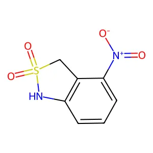 4-Nitro-1,3-dihydro-2,1-benzisothiazole 2,2-dioxide structure