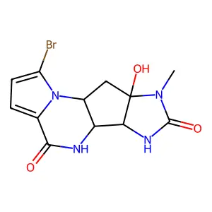 Agelastatin A structure