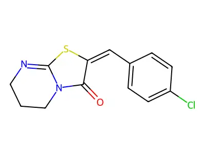 C13H11ClN2OS structure