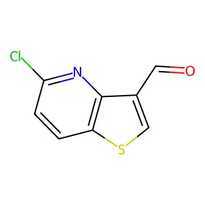 5-Chlorothieno[3,2-b]pyridine-3-carbaldehyde structure