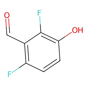 2,6-Difluoro-3-hydroxybenzaldehyde structure