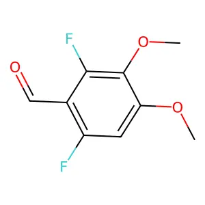 2,6-Difluoro-3,4-dimethoxybenzaldehyde structure