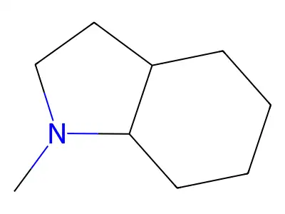 N-methyl-Octahydroindole structure