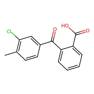 2-(3-Chloro-4-methylbenzoyl)benzoic acid structure