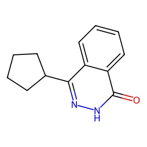 4-Cyclopentyl-1(2h)-phthalazinone structure