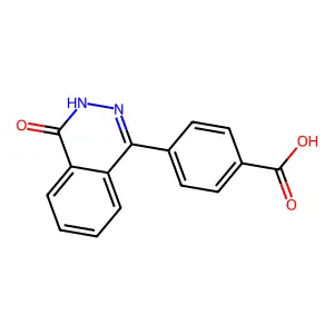 4-(4-Carboxyphenyl)phthalazin-1(2H)-one structure