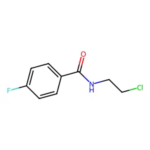 N-(2-Chloroethyl)-p-fluorobenzamide structure