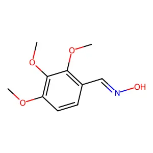 2,3,4-Trimethoxybenzaldehyde oxime structure