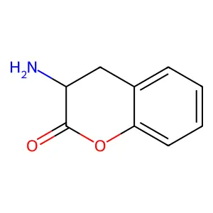 3-Aminochroman-2-one structure