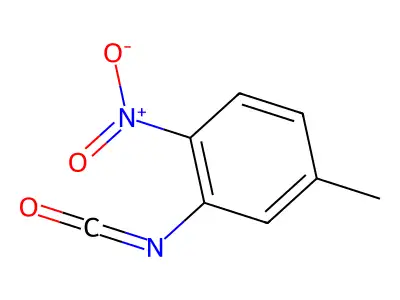 5-Methyl-2-nitrophenyl isocyanate structure