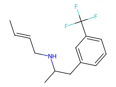N-(2-Butenyl)-alpha-Methyl-3-(Trifluoromethyl)Phenethylamine structure