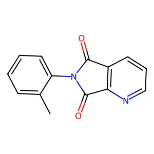 6-(2-methylphenyl)-5H-pyrrolo[3,4-b]pyridine-5,7(6H)-dione structure