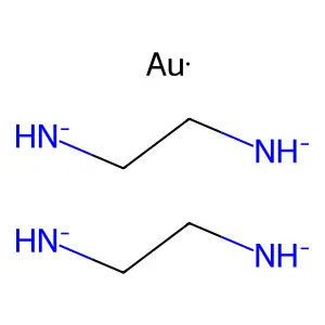 2-azanidylethylazanide;gold structure