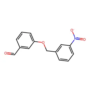 3-[(3-Nitrobenzyl)oxy]benzaldehyde structure