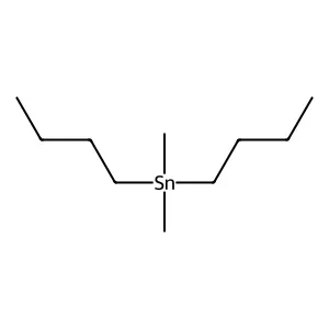 Stannane, dibutyldimethyl- structure