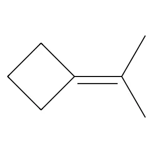 Cyclobutane, (1-methylethylidene)- structure